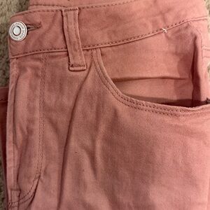 Kensie cotton jeggins in Soft Pink